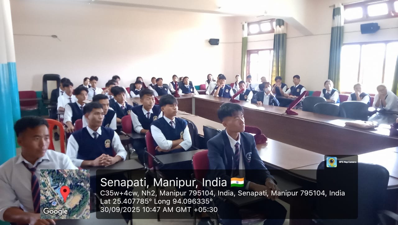 Students attending a skill development program